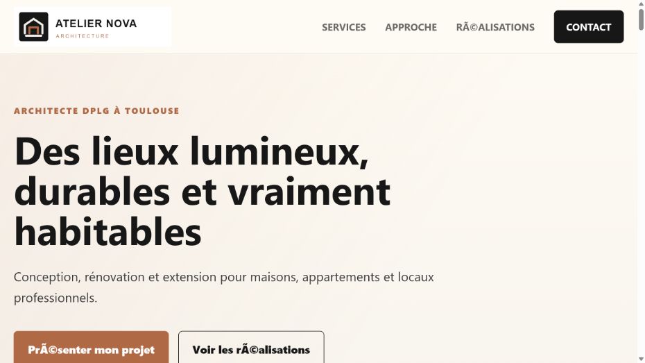 Architecte V2