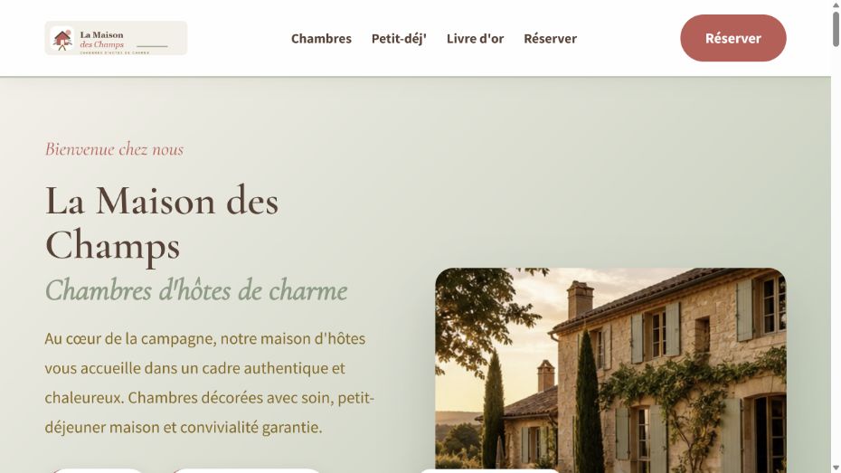 Chambre d'hotes
